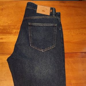 Superdry Jeans medium indigo wash taper fit - New